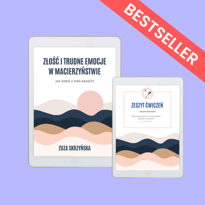 Workbook „Złość i trudne emocje w macierzyństwie” + zeszyt ćwiczeń